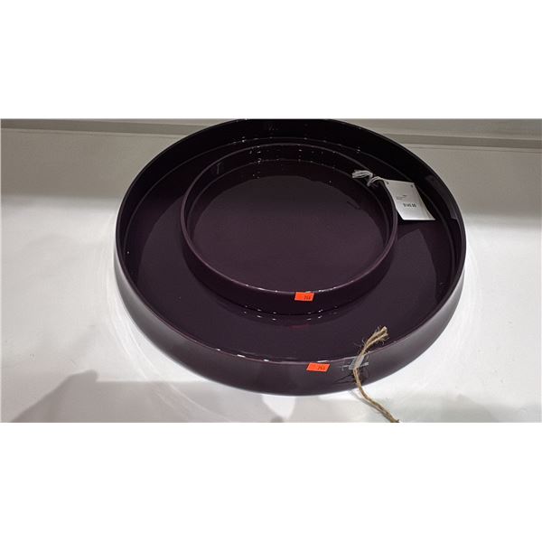 2 CALLIGARIS GLENN. DISPLAY BOWLS