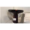 Image 2 : CALLIGARIS 11" HIGH VASE AND 15" DONUT DISPLAY BOWL.