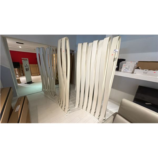 GROUP OF 3 NATUZZI ROOM DIVIDERS.