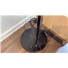 Image 3 : RAKU FLOOR LAMP. BLACK MARBLE BASE. UP TO 7' HIGH AND 7' ACROSS.
