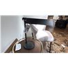 Image 1 : EQ3 OXFORD TABLE LAMP. BLACK MARBLE BASE
