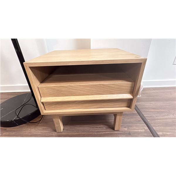 MARCEL OPEN SHELF NIGHT STAND.