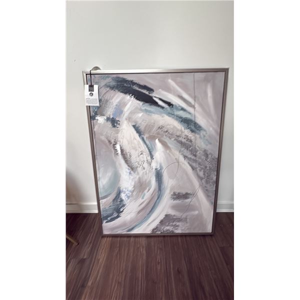 OIL ON CANVAS WALL ART FRAMED