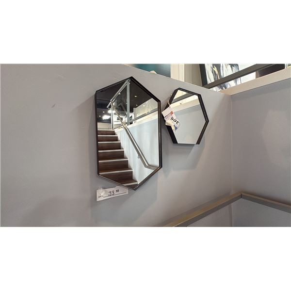 THREE OF EQ3 HEX MIRRORS