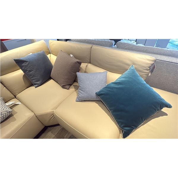 GROUP OF FOUR ASSORTED CUSHIONS