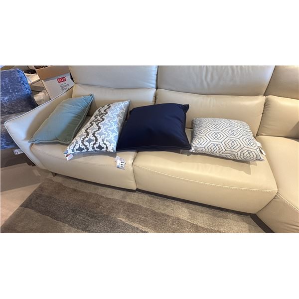 GROUP OF FOUR ASSORTED CUSHIONS