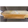 Image 2 : GROUP OF 4 BEACH WOOD FLOATING SHELVES.