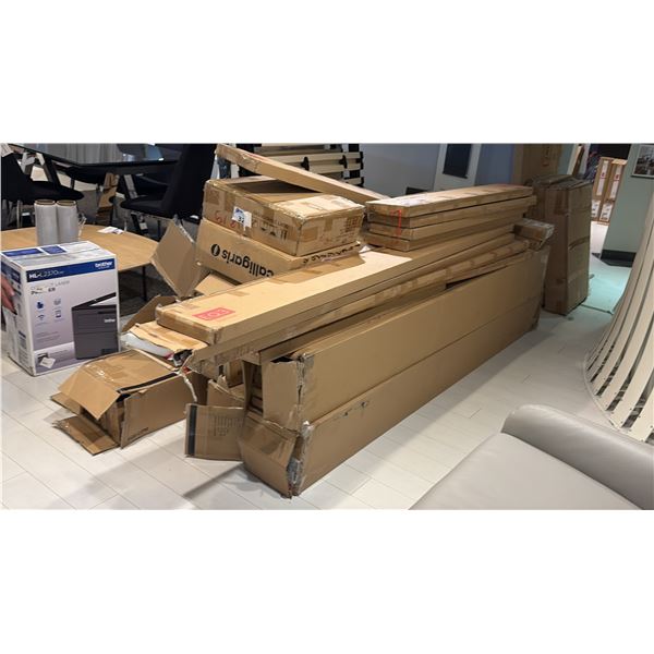 LARGE GROUP OF EQ3 MODULAR SHELVING