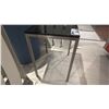 Image 2 : EQ3 GLASS TOP SIDE TABLE.