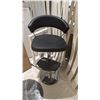 Image 1 : CALLIGARIS NEW YORK HYDRAULIC STOOL. 100% LEATHER. BAR HEIGHT TO COUNTER HEIGHT. RETAIL $1,450