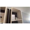 Image 2 : GROUP OF 4 DISPLAY SHELVES. 7' HIGH.