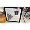 Image 3 : EQ3 TABLE WITH GLASS TOP. COULD BE USED FOR CURIOS. 19" DIAMETER. PLUS 28" X 28" PRINT