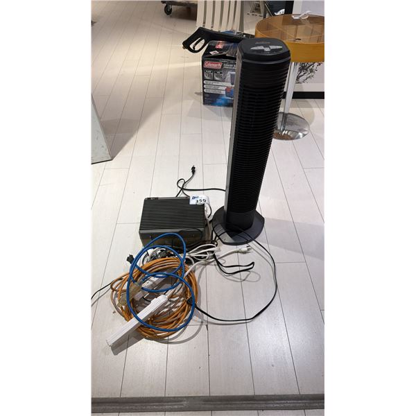 GROUP LOT HEATER, FAN AND CORDS