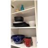 Image 8 : GROUP LOT OF DISHWARE. DOES NOT INCLUDE MICROWAVE OR FRIDGE. BRING BOXES. DISHES, CANDLES,