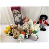 Image 1 : Assorted vintage dolls