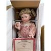 Image 3 : 5 Ashton Drake Porcelian dolls with boxes