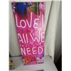 Image 2 : 5 pcs Banksy Canvas Wall Art 60"x40"