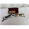 Image 1 : 2 pr Vintage Perscription Glasses