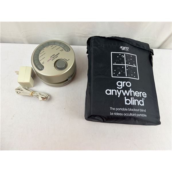 Gro Anywhere Blind (new) & Ultra Heart & Sound Soother