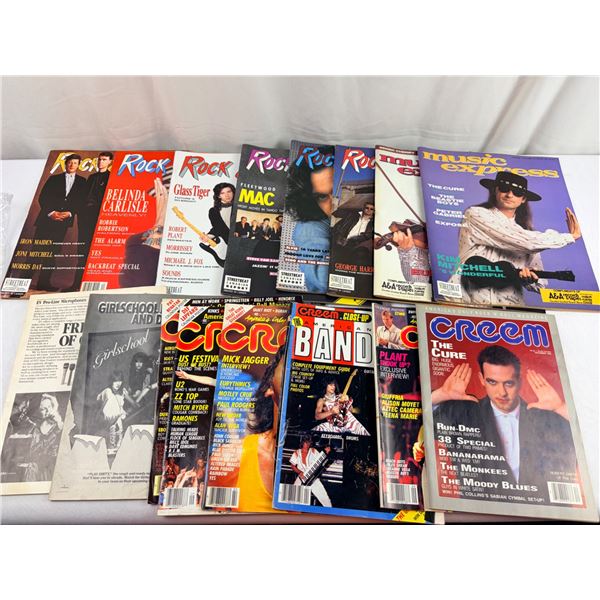 15 Magazines 1980's