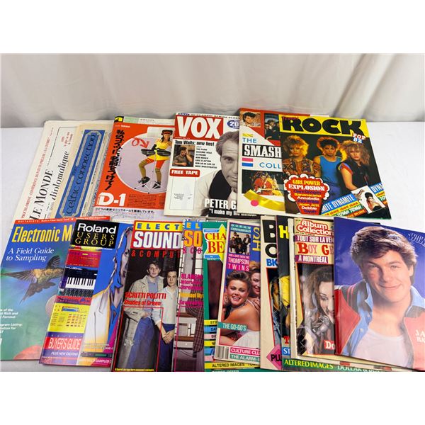 15 Magazines 1980's