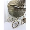 Image 4 : Antique Victorian Style Doll Carriage with Porcelain Doll