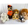 Image 1 : Stuffies - A&W rootbear - 2 Gund - Madagascar Alex