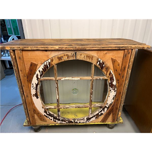Hidden Window buffet table
