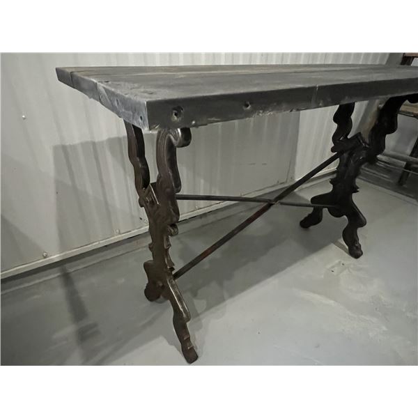 Antique Iron Yarmouth Table