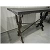 Image 1 : Antique Iron Yarmouth Table
