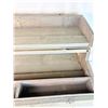 Image 5 : Medium Wooden Tool Box with 12" hairpin legs