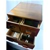 Image 4 : 4 Drawer File Table with hairpin legs 16" hairpin legs
