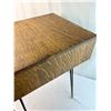 Image 4 : 2 Drawer File Table with 18" hairpin legs
