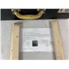Image 2 : Suitcase shelves, black with white trim