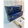 Image 3 : Suitcase shelves, Blue with black trim