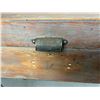 Image 2 : Big wooden tool box table with 28" hairpin legs