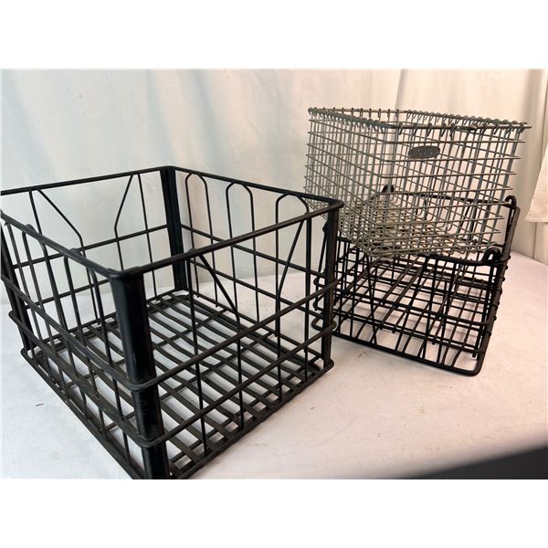 Metal Milk crates