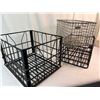 Image 1 : Metal Milk crates