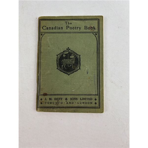 The Canadian Poetry Book