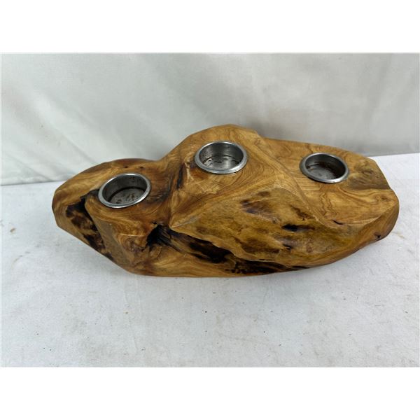 Wooden Candle holder