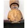 Image 4 : 2 Ornate wooden table legs