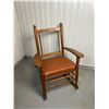 Image 1 : Vintage Rocking chair with new seat cover
