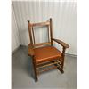 Image 3 : Vintage Rocking chair with new seat cover