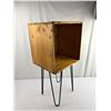 Image 1 : Butter Box End Table with hairpin legs