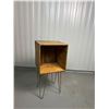 Image 1 : Butter Box End Table with hairpin legs