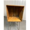 Image 2 : Butter Box End Table with hairpin legs