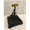 Image 1 : 1940's Cast Iron ashtray with Drunk on Lamppost