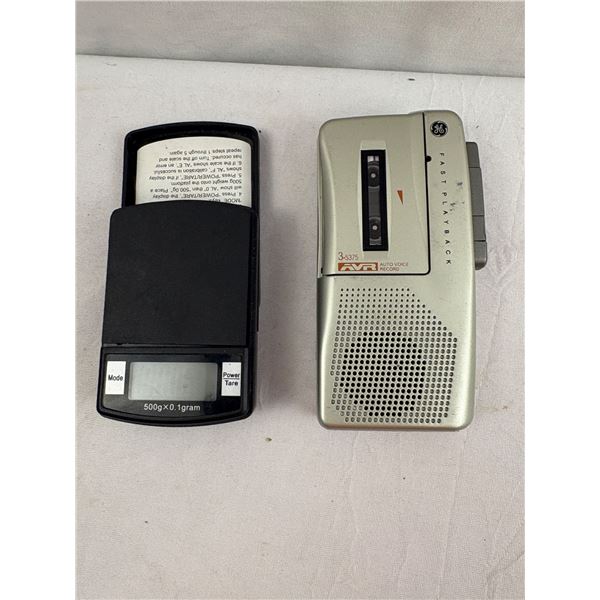 Mini Digital Scale & Voice Recoding Device