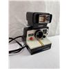 Image 2 : Vintage Polaroid Camera with flash accessory