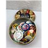 Image 1 : 1950's Peak Freans Tin full of Vintage Buttons